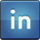 Logotip LinkedIn-a koji predstavlja poveznicu na sluzbeni LinkedIn profil.